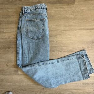 Good American good boy straight jeans  size 14